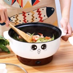 Electric Skillet with Lid Nonstick Hot Pot