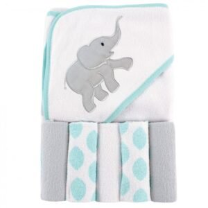 Luvable Friends Baby Unisex Hooded Towel